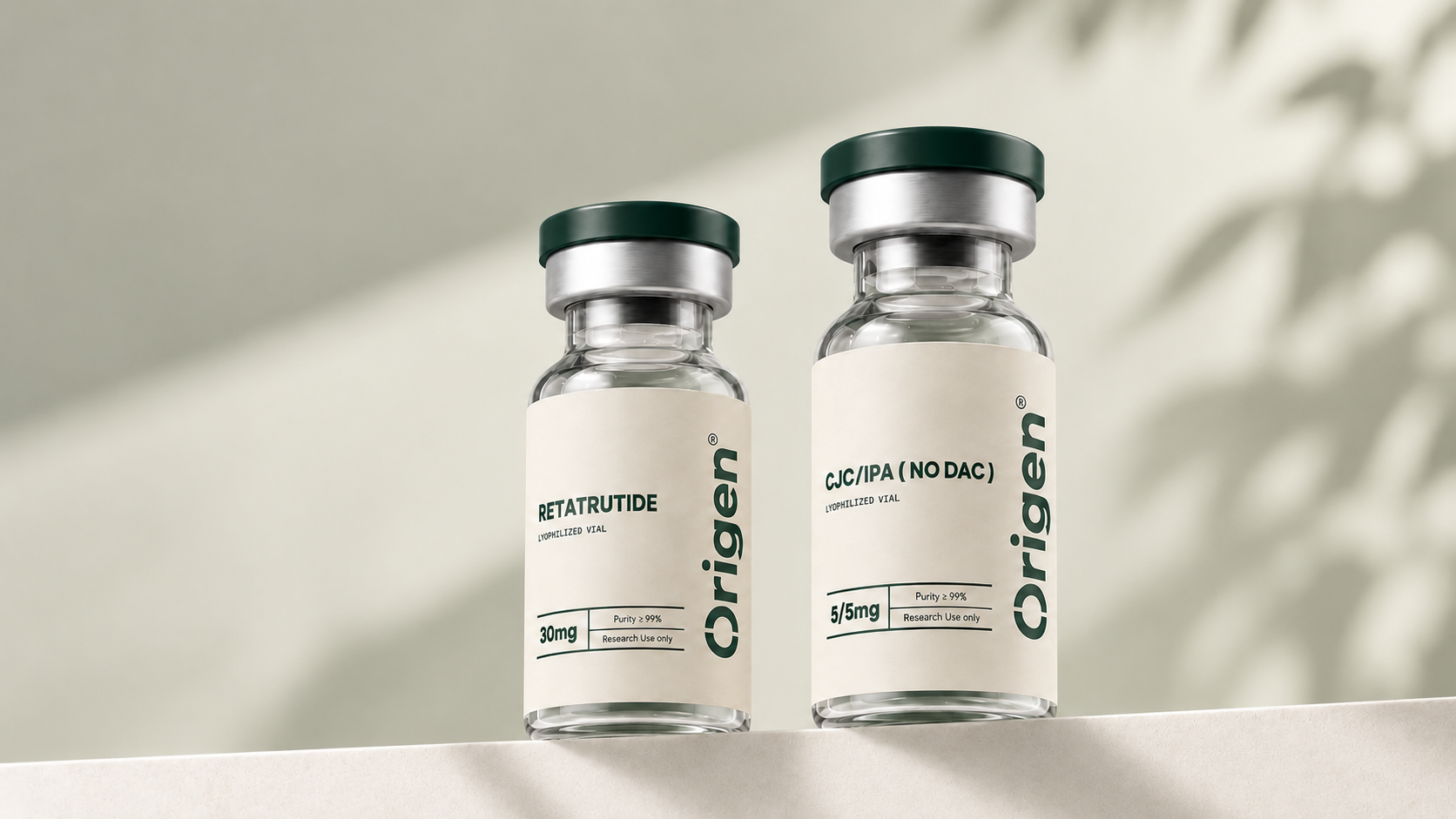 Retatrutide + CJC/IPA (No DAC) research bundle