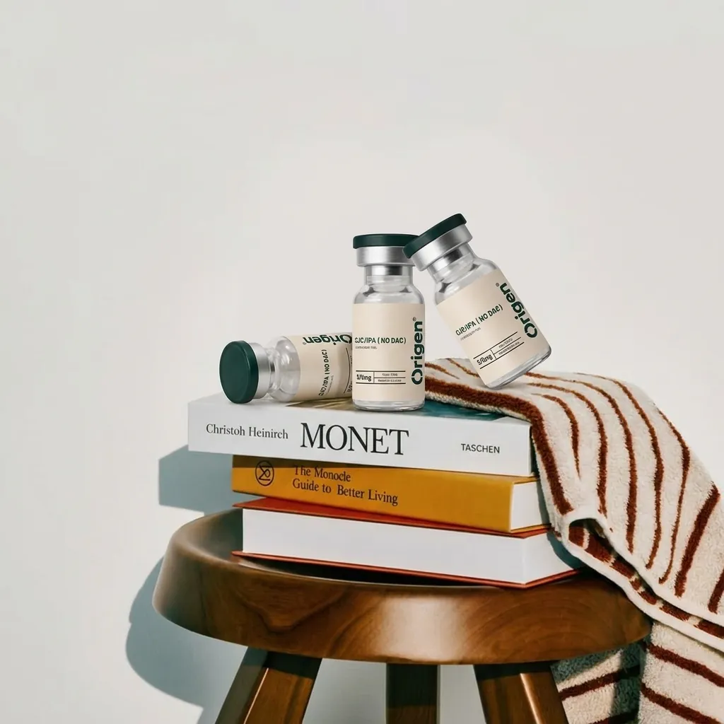 Origen research peptide vials