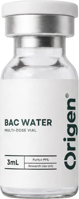 Bacteriostatic water vial included in kit