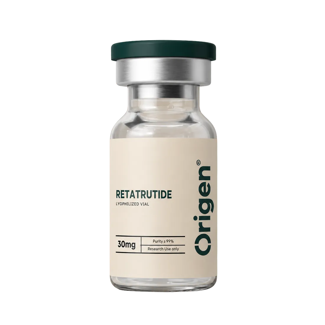 Retatrutide  peptide vial